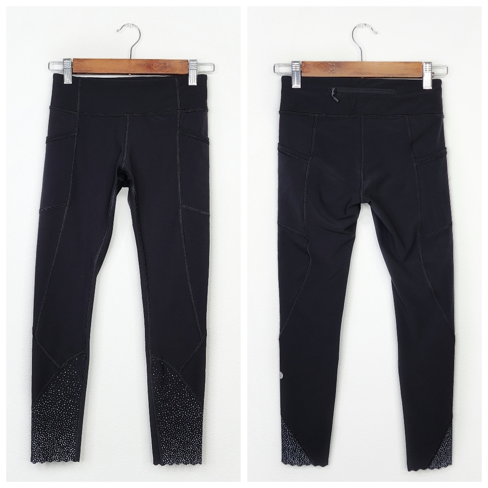 Lululemon Tight Stuff Tight II Black Women's Size 4